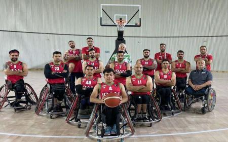 بسکتبال با ویلچر ایران بهترین تیم آسیا شد + فیلم
