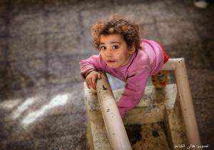 شور و نشاط کودکان آواره فلسطینی + تصاویر