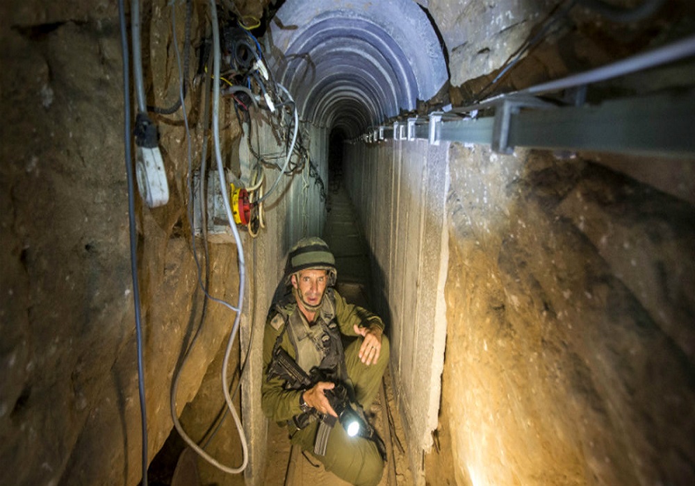 رژیم صهیونیستی : تونل‌های حماس را با آب دریا پر می‌کنیم!