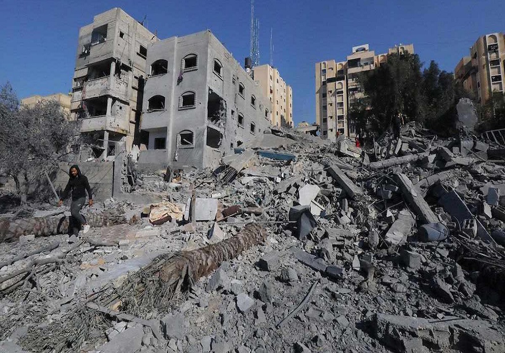 حجم ویرانی در غزه با جنگ جهانی دوم برابری می‌کند