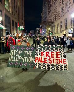 مردم بوستون پشت فلسطین + تصاویر و فیلم