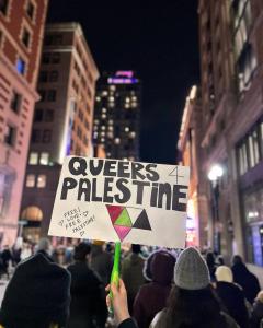 مردم بوستون پشت فلسطین + تصاویر و فیلم