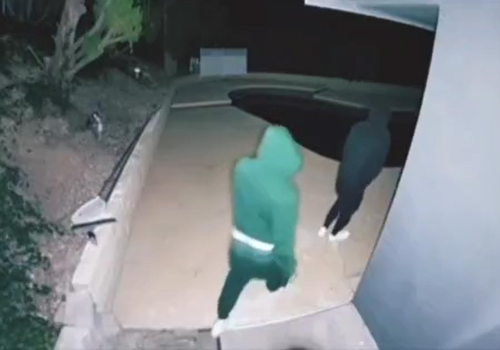 سرقت خانه «حسین تهی» در لس‌آنجلس + فیلم