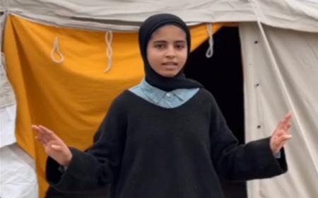 دختر فلسطینی: ما اینجا خواهیم‌ماند + فیلم