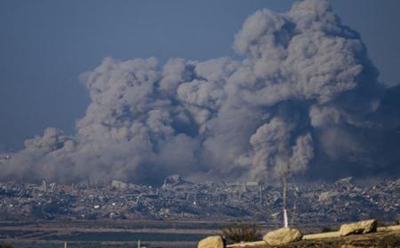 حملات شدید رژیم صهیونیستی به مرکز نوار غزه