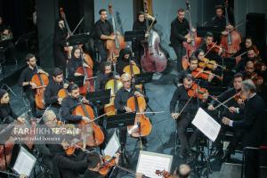 ارکستر موسیقی ملی ایران به رهبری مجید انتظامی