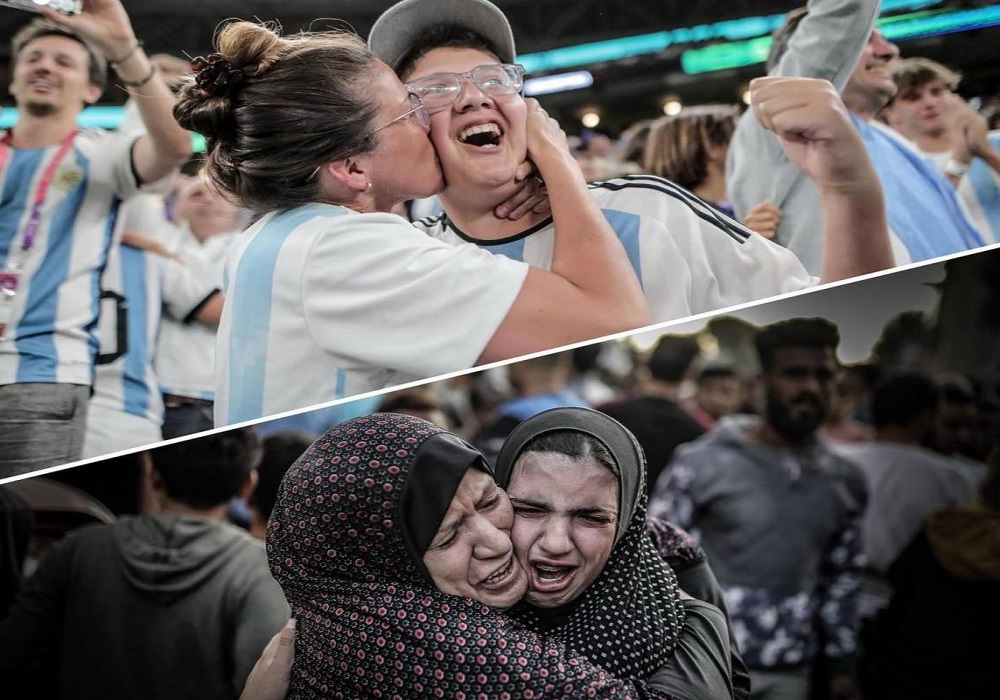  از شادی جام جهانی تا غم غزه  + تصاویر