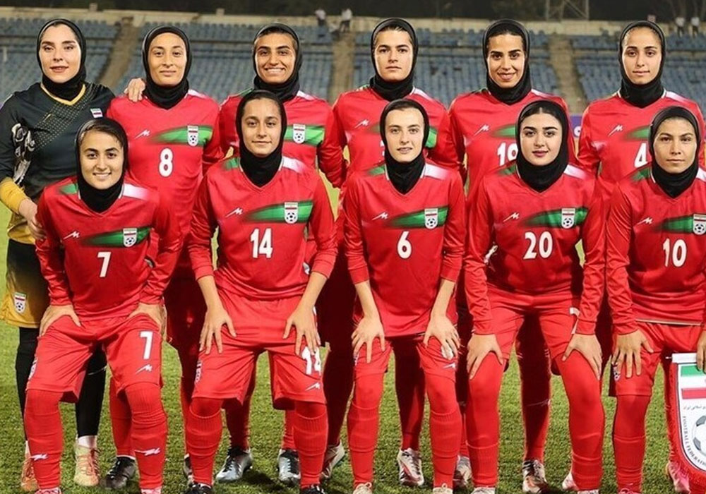 خوشبختی به سراغ تیم ملی فوتبال زنان ایران آمد