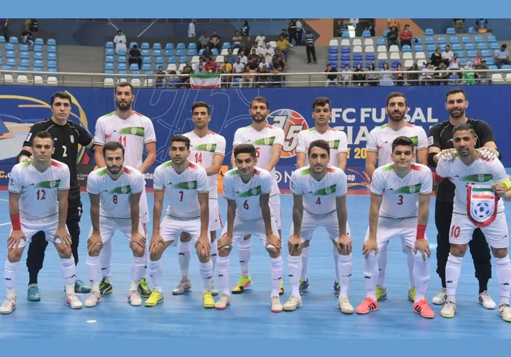 فهرست نهایی تیم ملی فوتسال ایران برای دیدار با روسیه