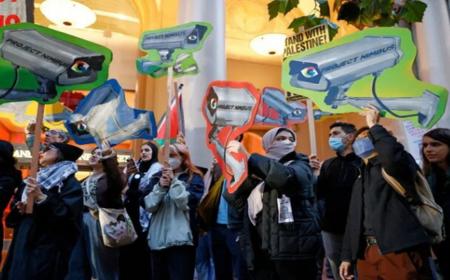 اعتراض کارکنان گوگل علیه همکاری نظامی با تل‌آویو + فیلم