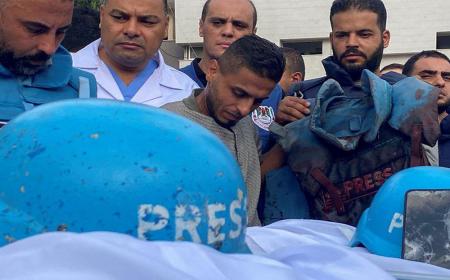 شهادت صدمین خبرنگار در غزه