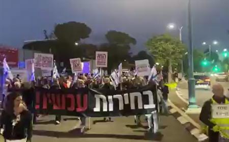 تظاهرات علیه سیاست‌های نتانیاهو + فیلم