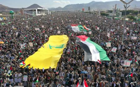 راهپیمایی میلیونی حامیان فلسطین + فیلم