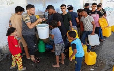 آب آشامیدنی نوار غزه رو به پایان است