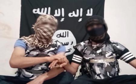 لحظه بیعت عناصر حمله تروریستی کرمان با خلیفه داعش + فیلم