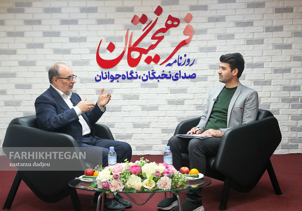 گپ وگفت با مهدی غضنفری + فیلم