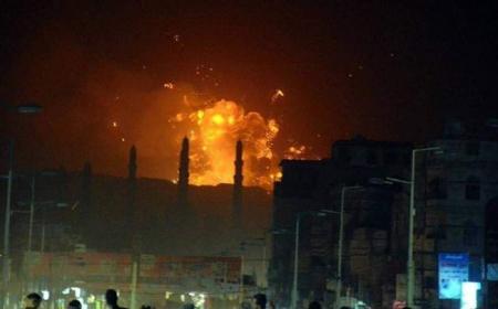 حمله دوباره آمریکا و انگلیس به غرب یمن