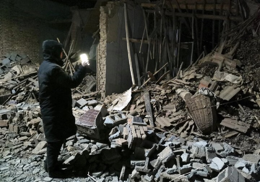 وقوع زلزله ۷.۱ ریشتری در غرب چین