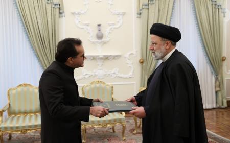 سفیر پاکستان به دیدار رئیسی رفت