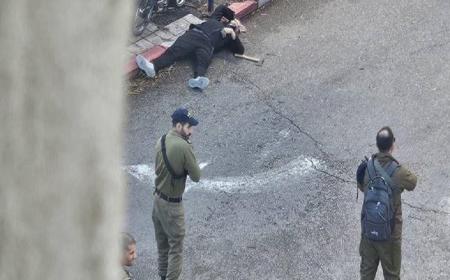 حمله با تبر به یک نظامی اسرائیلی در حیفا