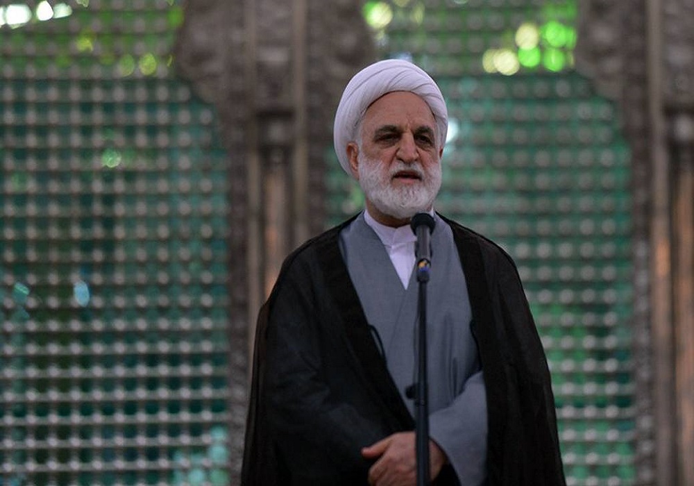 تجدید میثاق رئیس قوه قضائیه با آرمان‌های امام (ره) + فیلم