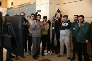 شادی حاضران در خانه جشنواره بعد از برد ایران+ تصاویر