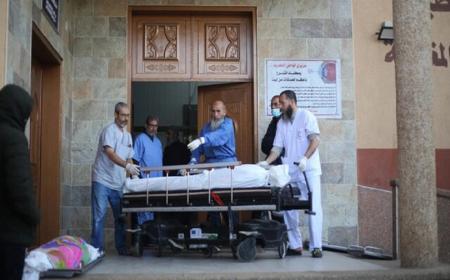 تصاویری  از حمله اسرائیل به بیمارستان ناصر + فیلم