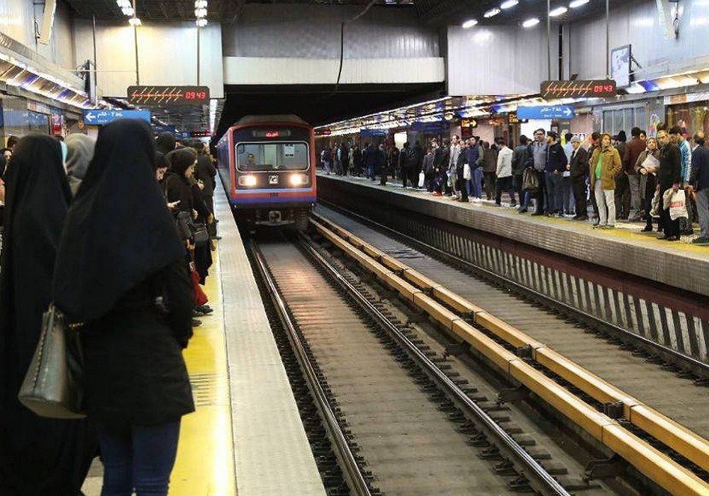 آتش سوزی در ایستگاه متروی شوش‌ + فیلم