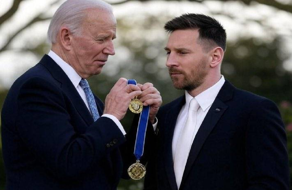 مدال بایدن بیصاحب ماند