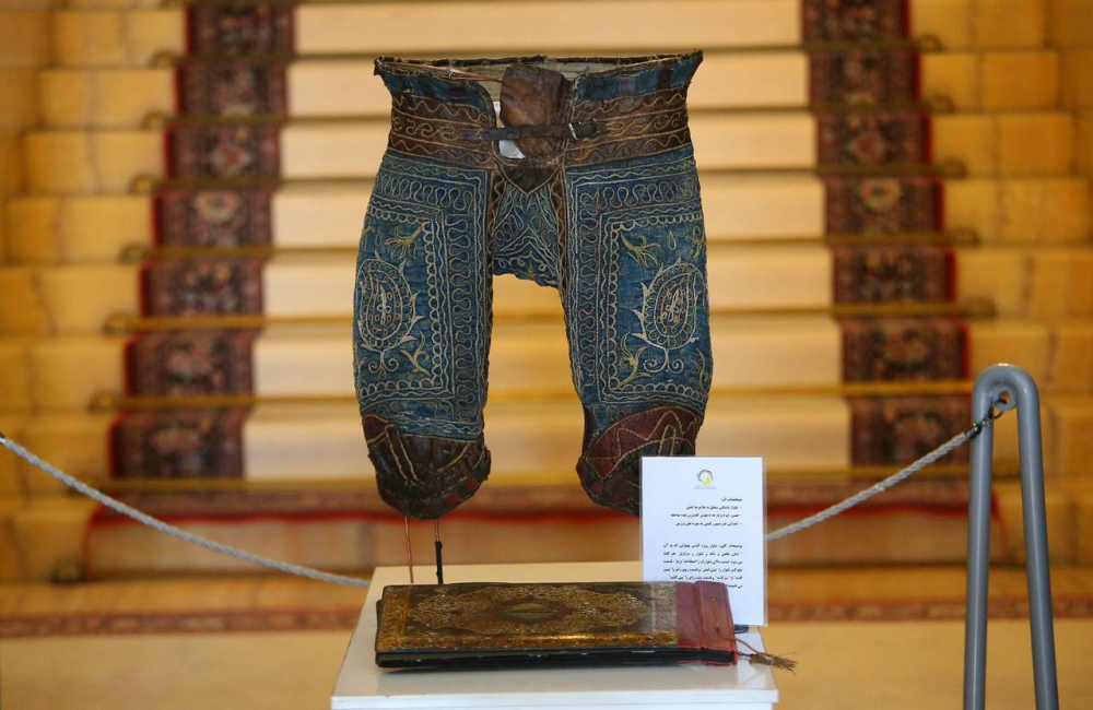 رونمایی از تنکه مرمت شده جهانپهلوان تختی