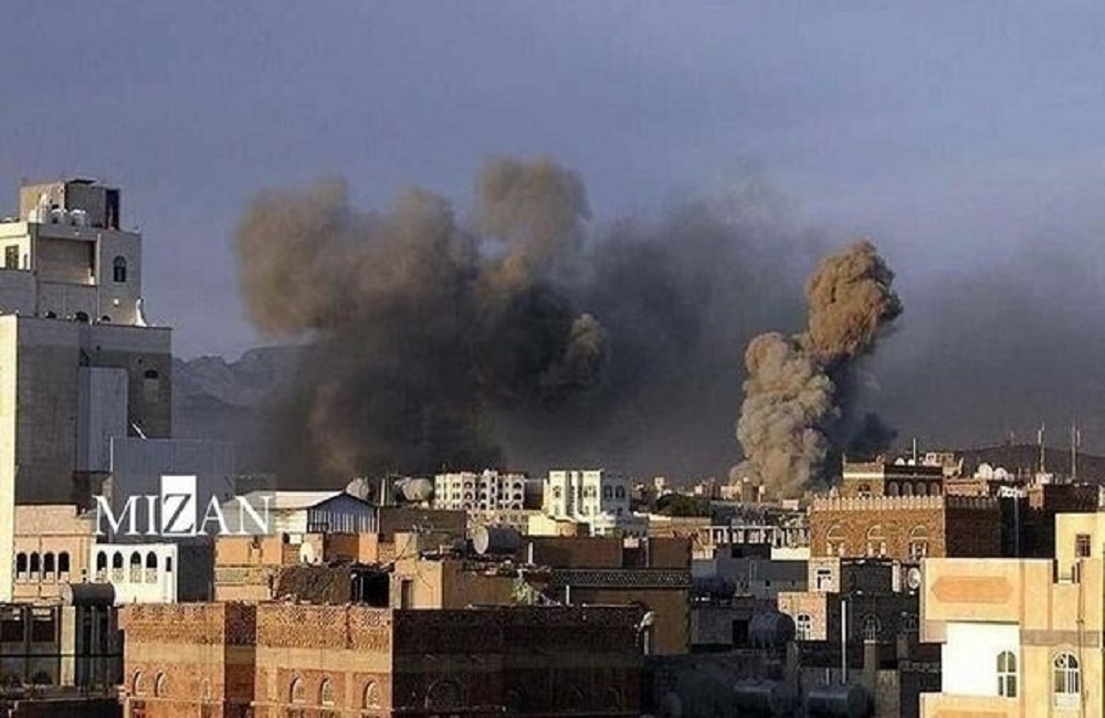 حمله هوایی به صنعا پایتخت یمن