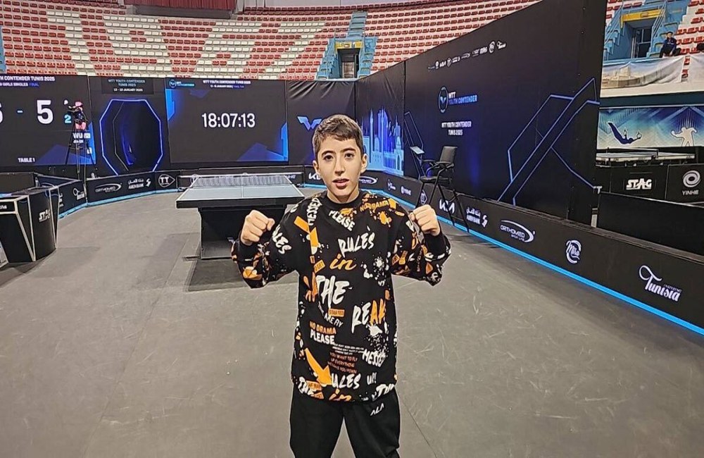 فراز شکیبا؛ سومین طلای کاروان تنیس روی میز ایران