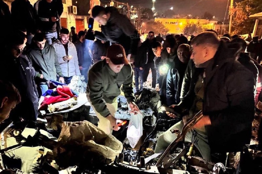 حمله پهپادی رژیم صهیونیستی به یک خودرو در جنین