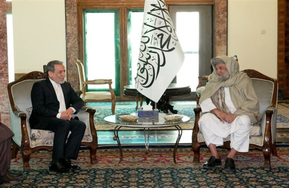 حقابه ایران مهمترین محور دیدار عراقچی با نخستوزیر طالبان