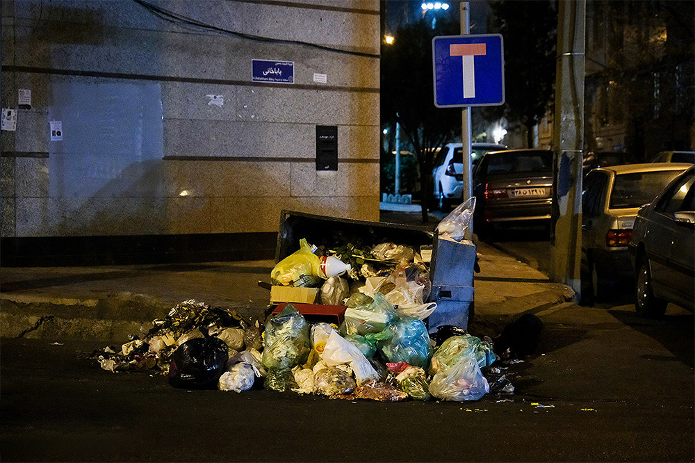 تهرانیها روزانه چند تن زباله تولید میکنند؟