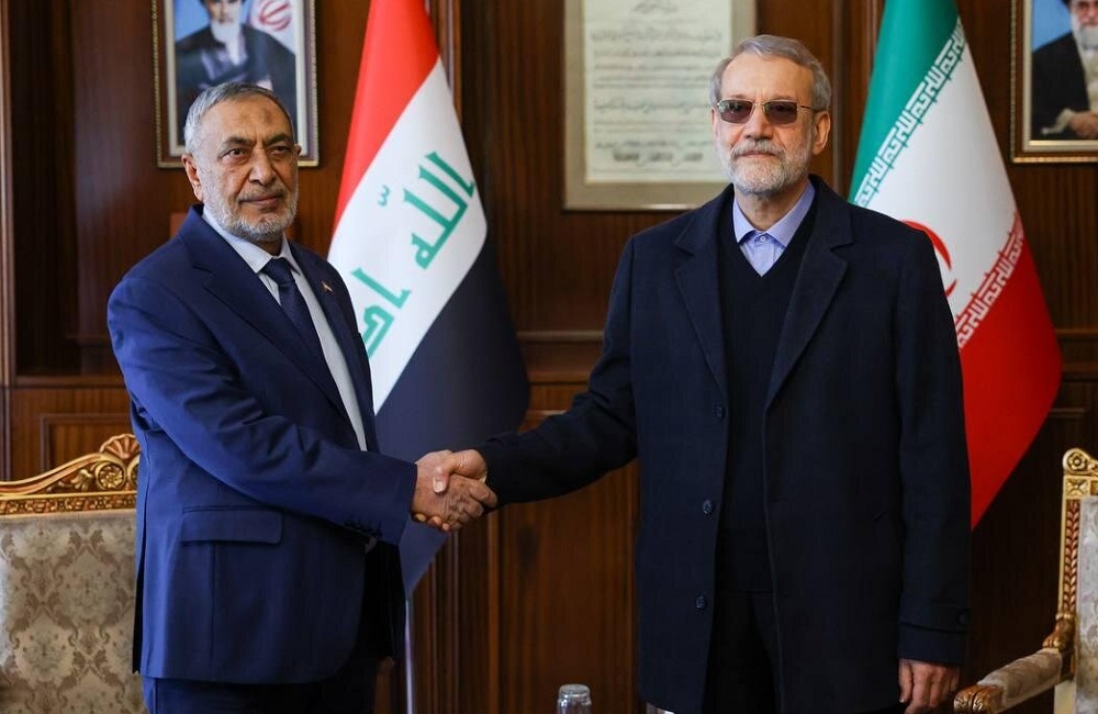 علی لاریجانی با مقام عراقی در تهران دیدار کرد