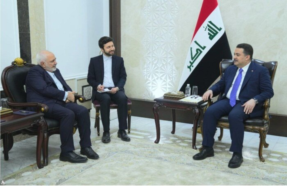 ظریف با نخست وزیر عراق دیدار کرد