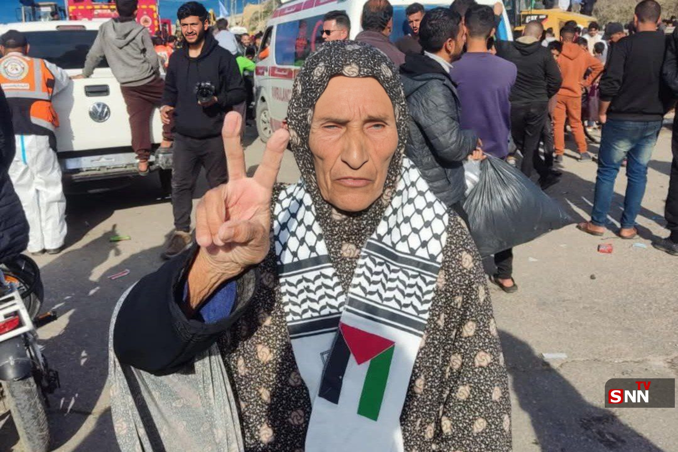 زن ۸۵ ساله فلسطینی، ۷۵ سال آواره است