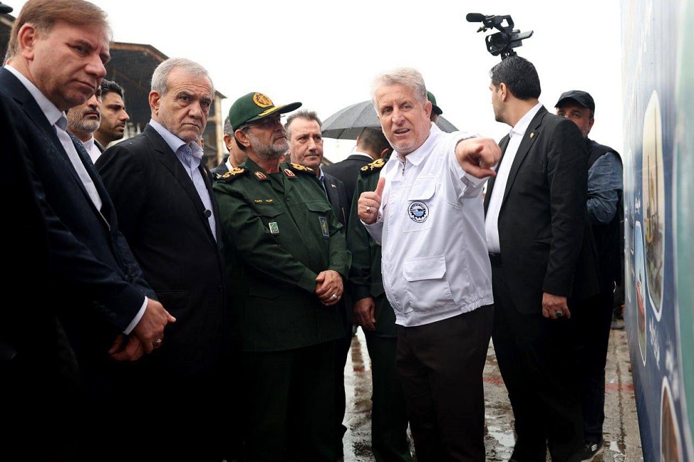 بازدید رئیسجمهور از شرکت «صدرا»