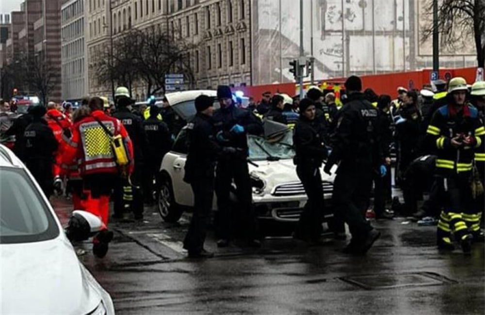 حمله با خودرو در مونیخ به عابران همزمان با نشست امنیتی