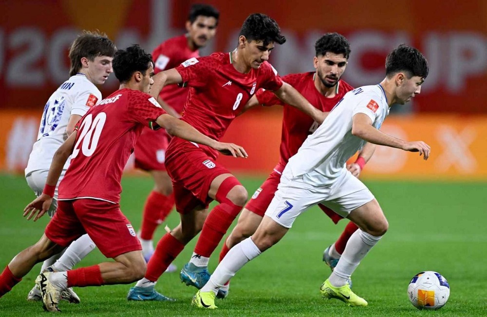 صعود تیم ملی جوانان ایران به مرحله حذفی جام ملتهای آسیا