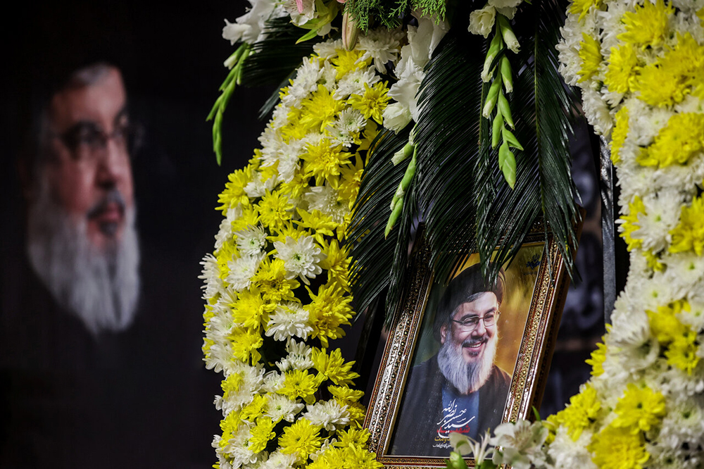 حضور یک شخصیت مهم ایرانی در مراسم سالگرد شهید نصرالله