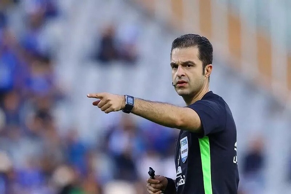 پیام حیدری داور دربی ۱۰۵ شد