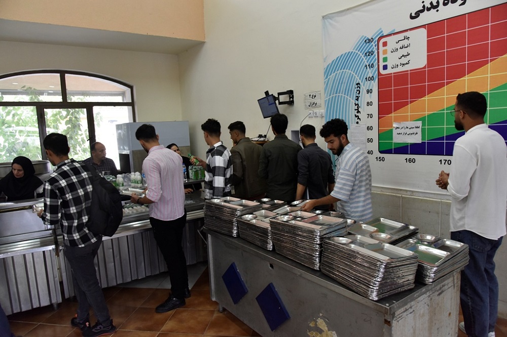 دانشگاه شهید بهشتی: غذای دانشگاه استانداردهای قابل قبول را دارد