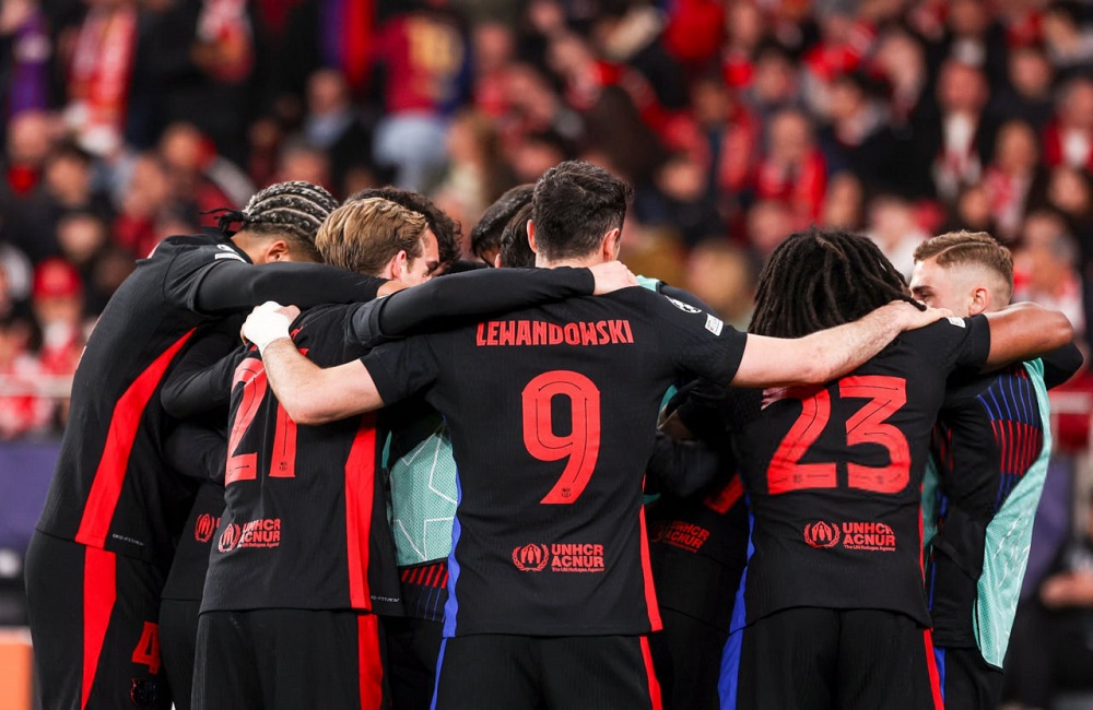 بارسلونا بنفیکا را در خانه شکست داد