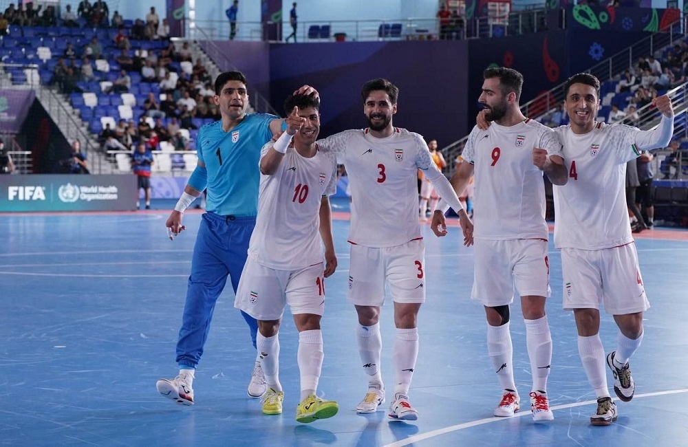 پیروزی نزدیک تیم ملی فوتسال ایران مقابل افغانستان