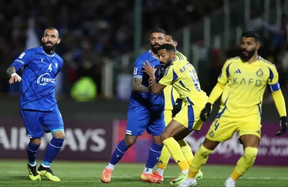 در بازی با النصر؛ ۳۵ درصد زمین در اختیار استقلال بود