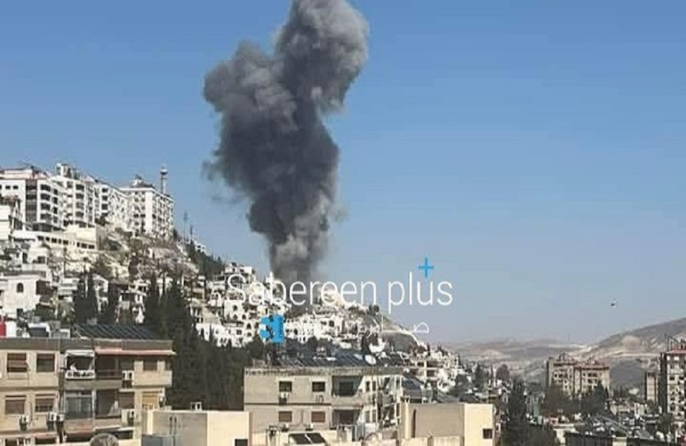 بمباران دمشق عاقبت ارسال پیام صلح به تلآویو است