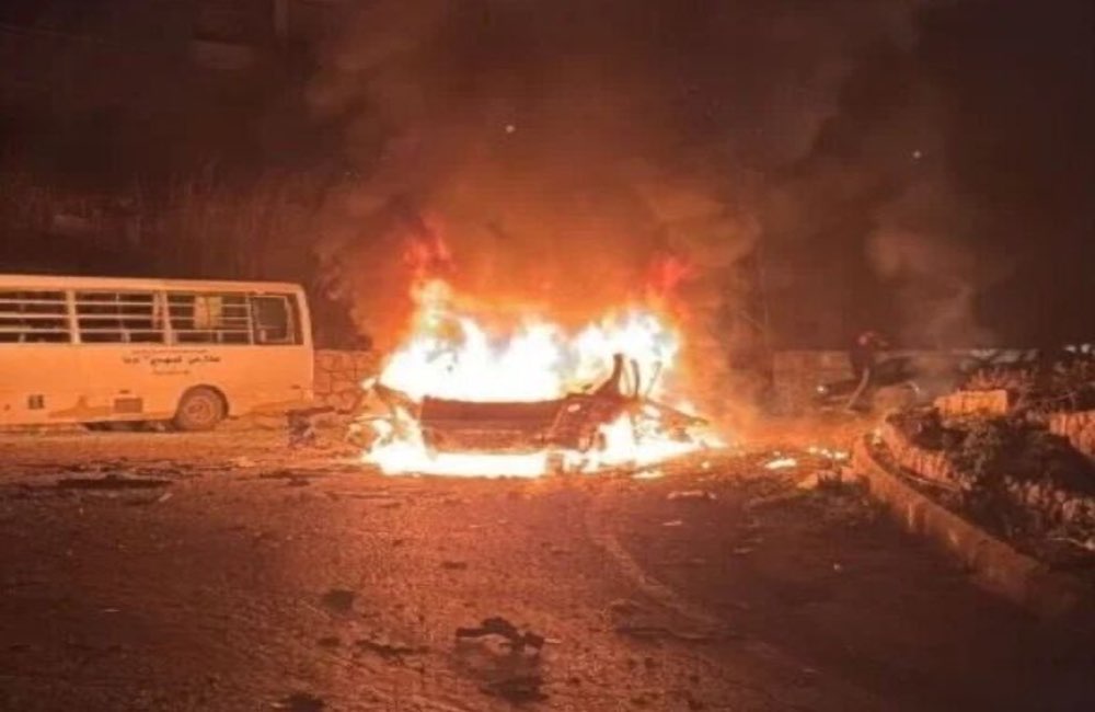 رژیم صهیونیستی «صور» لبنان را بمباران کرد