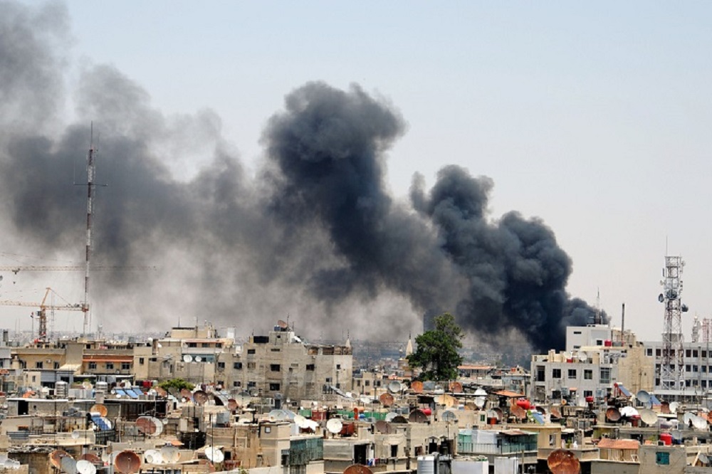 انفجار در پایتخت سوریه